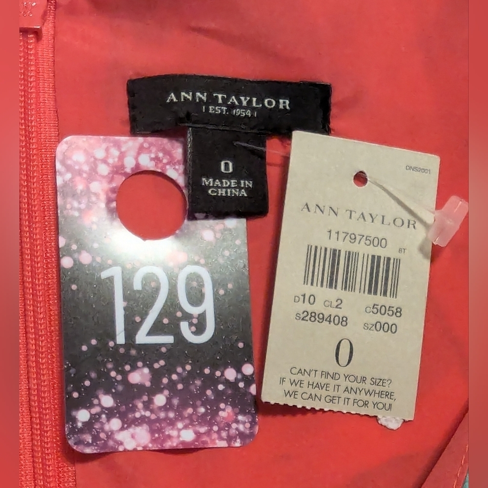 Ann Taylor Pink Floral Dress - Picture 9 of 9